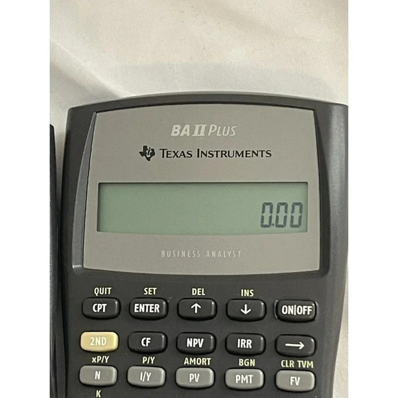 Texas Instruments TI II 2 Plus Advanced Business Analyst Calculator - Picture 7 of 7
